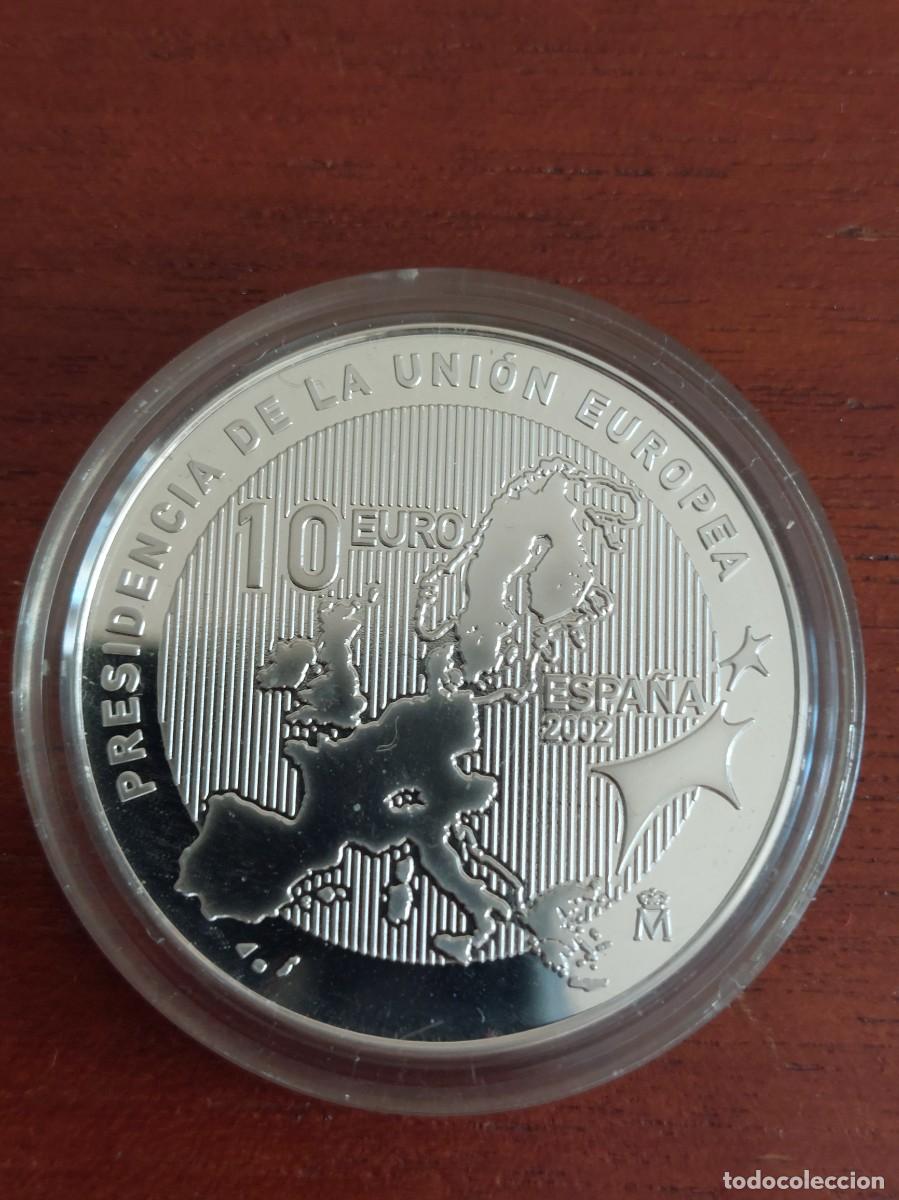 Moedas Juan Carlos I: 10&euro; 2002. FNMT. Moneda de plata