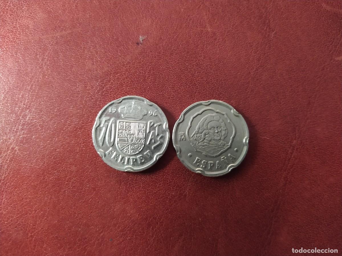 M&uuml;nzen unter Juan Carlos I: MONEDA 50 PESETAS A&Ntilde;O 1996. CONMEMORATIVA FELIPE V