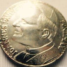 Monedas Juan Carlos I: MEDALLA DE LA VISITA DEL JUAN PABLO II A ESPAÑA