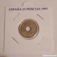 Monedas Juan Carlos I: ESPAÑA 25 PESETAS AÑO 1993 (PAÍS VASCO) BUENA CONSERVACIÓN