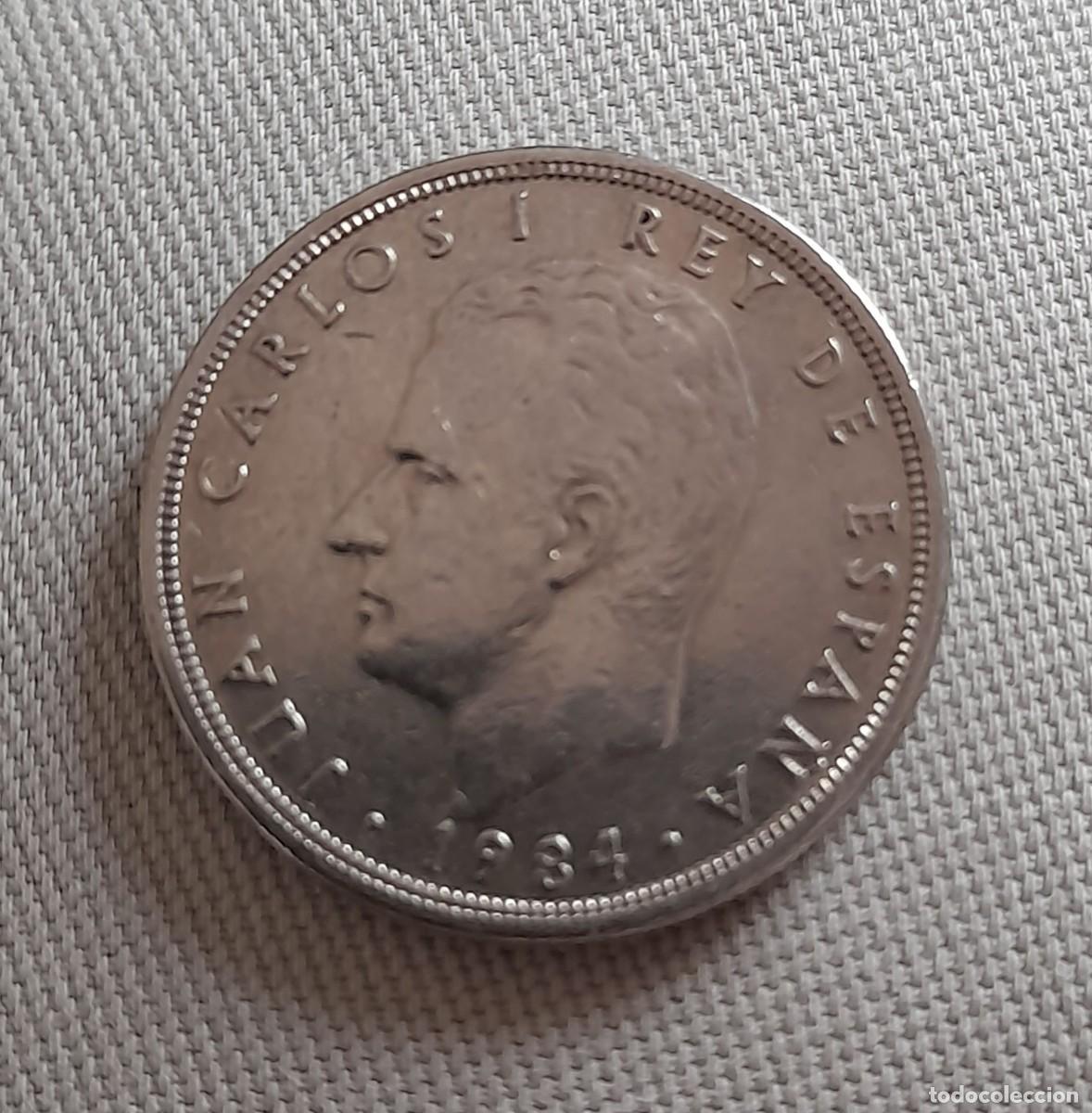 Monedas Juan Carlos I: Moneda de 5 pesetas de 1984 - Foto 2