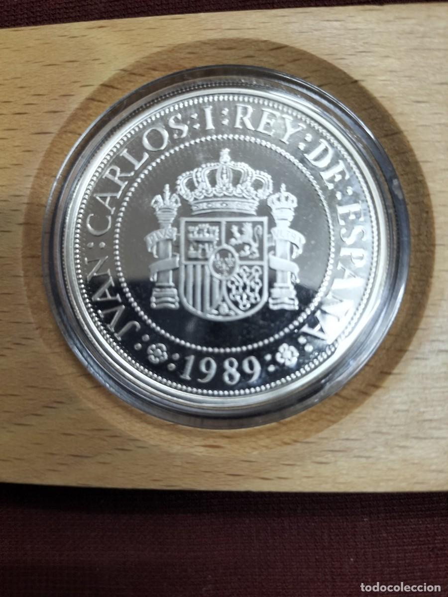 Monedas Juan Carlos I: Moneda de 5000 pesetas de 1989 - Foto 3