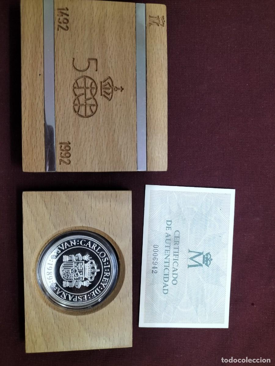 Monedas Juan Carlos I: Moneda de 5000 pesetas de 1989 - Foto 4