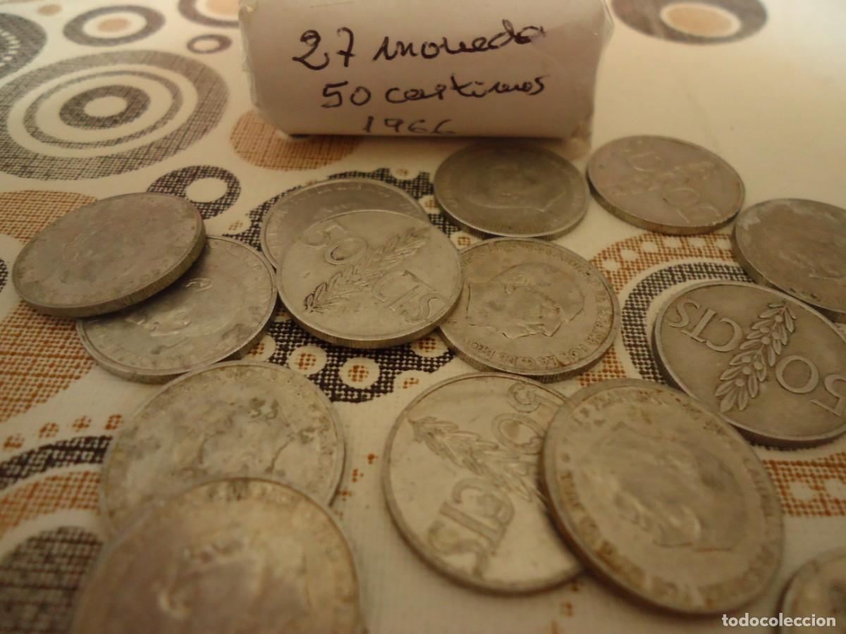 Monedas Juan Carlos I: MONEDAS DE ALUMINIO DE 50 CENTIMOS - Foto 1
