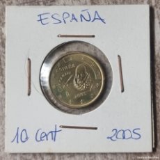 Monedas Juan Carlos I: MONEDA DE ESPAÑA 2005 - 10 CENTIMO DE EURO - MONEDA ENCARTONADA