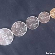 Monedas Juan Carlos I: LOTE MONEDAS PESETAS ESPAÑA 82. AÑO 1980