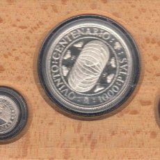 Monedas Juan Carlos I: CREXP371 SERIE MONEDA ESPAÑA V CENTENARIO 1990 PLATA