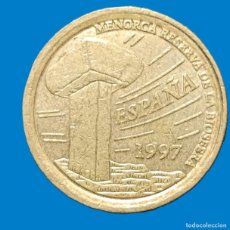 Monedas Juan Carlos I: ESPAÑA 5 PESETAS; AÑO 1997; KM#981; CIRCULADA (BC) *ISLAS BALEARES* -DESMONETIZADA-