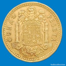 Monedas Juan Carlos I: ESPAÑA 1 PESETA; AÑO 1975 *ESTRELLA 78*; KM#806; CIRCULADA -DESMONETIZADA-