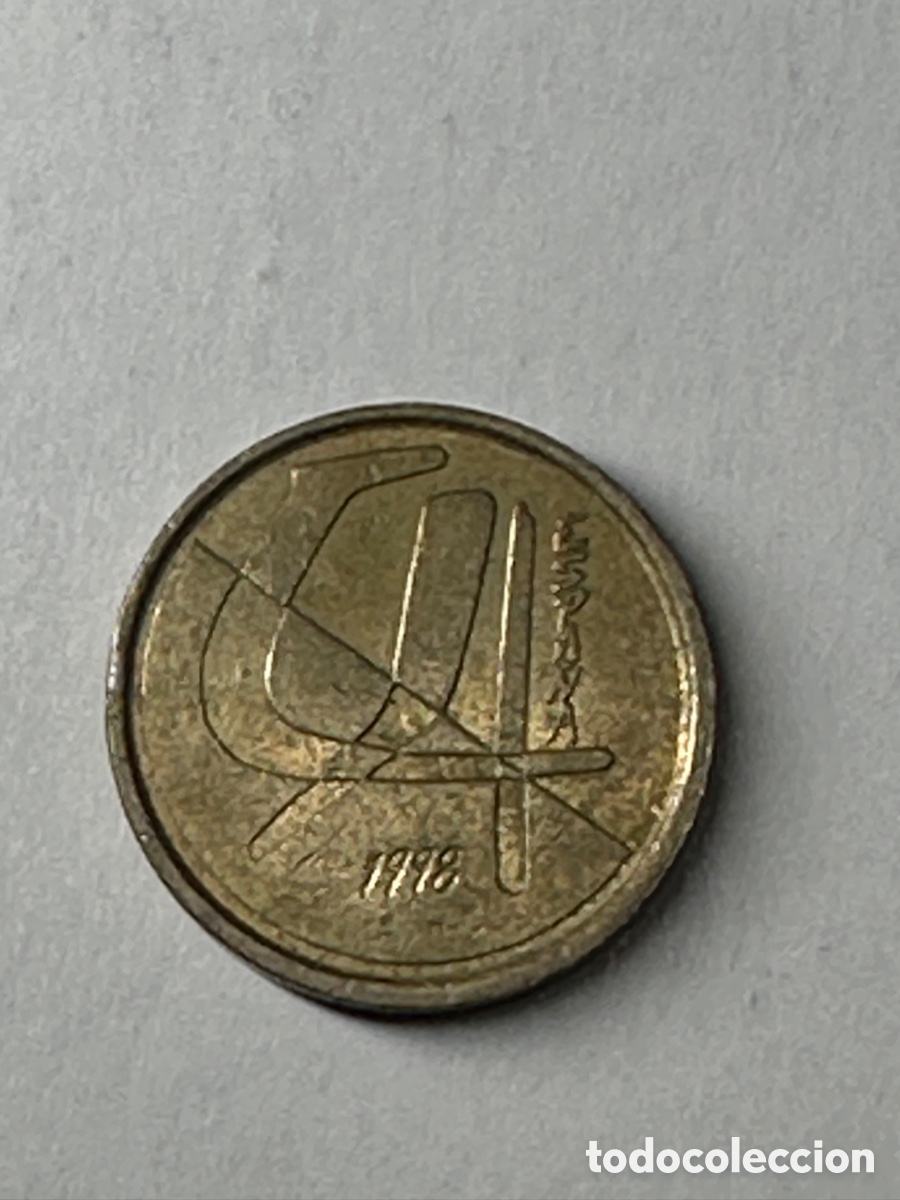 Monedas Juan Carlos I: MONEDA 5 PTAS. DE 1998 - Foto 2