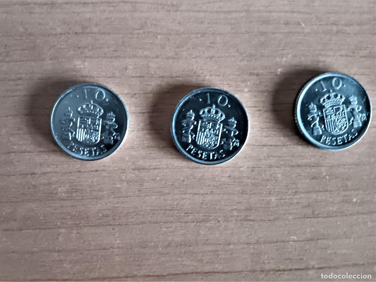 Monedas Juan Carlos I: 10 ptas de de 1998 al 2000. - Foto 2