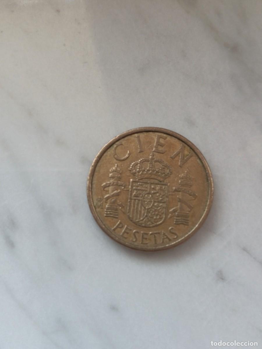 Monedas Juan Carlos I: 100 ptas 1986. - Foto 2