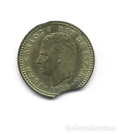 Monedas Juan Carlos I: 1 PESETA-1980*80-ERROR - Foto 1