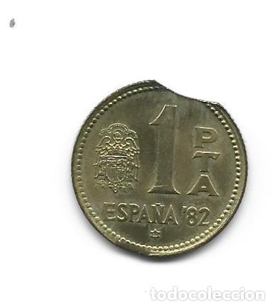 Monedas Juan Carlos I: 1 PESETA-1980*80-ERROR - Foto 2