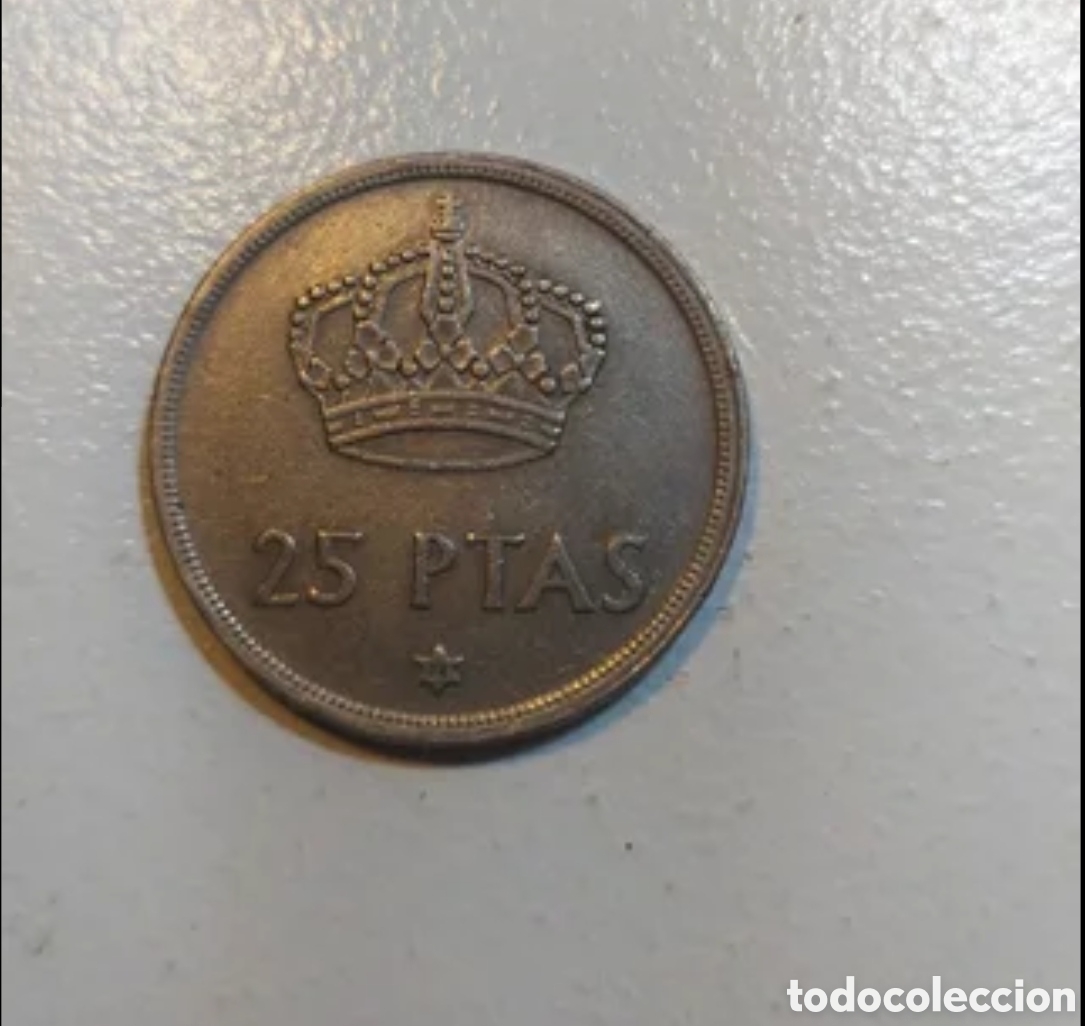 Monedas Juan Carlos I: MONEDA de 25 pst - Foto 2