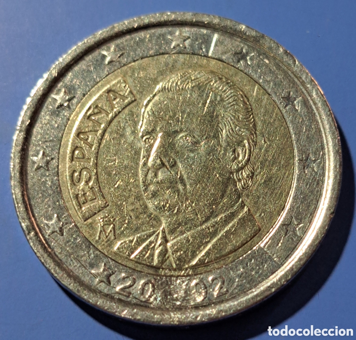 Monedas Juan Carlos I: Vendo moneda de 2&euro; de Espa&ntilde;a 2002 con error. - Foto 4