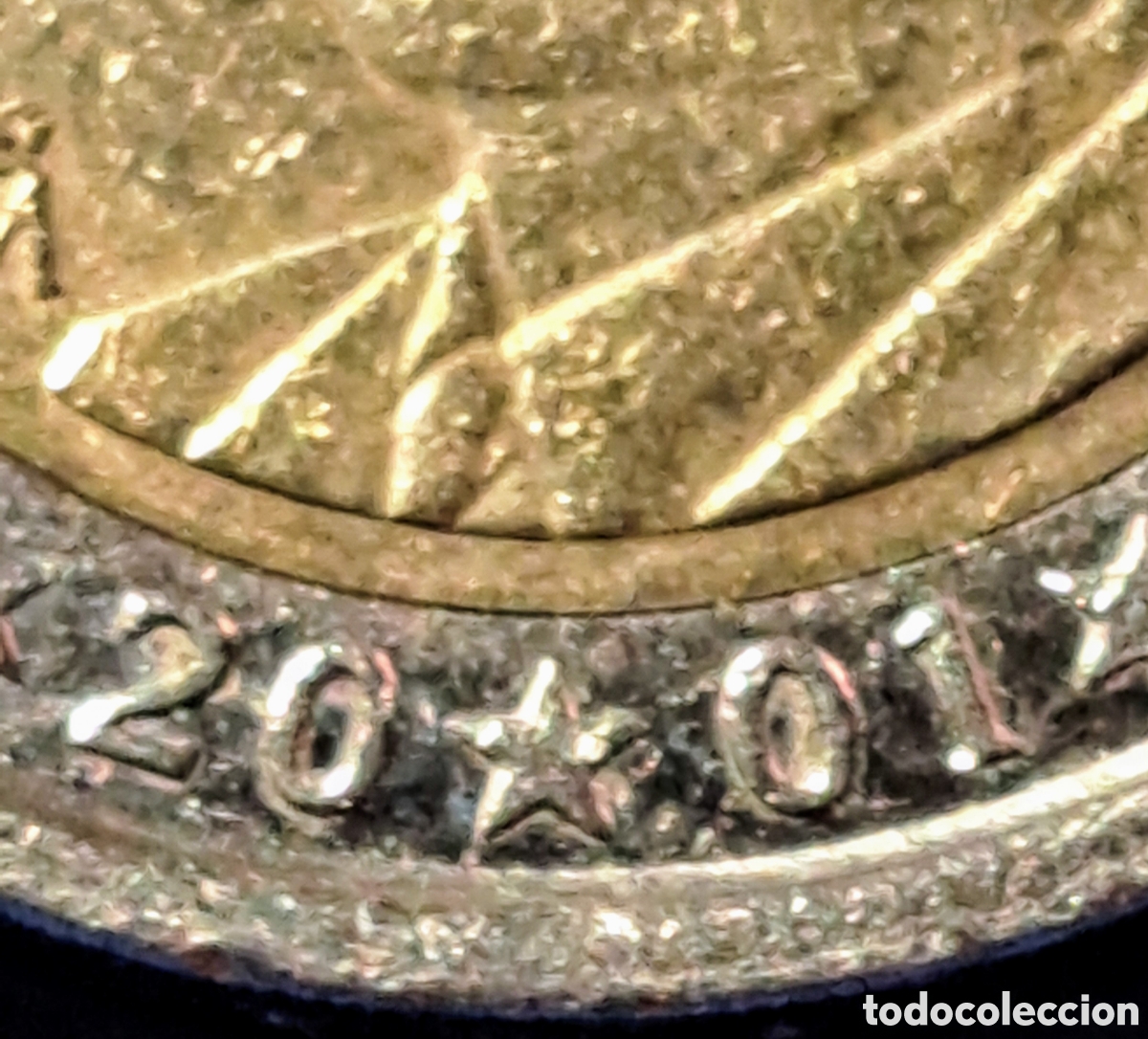 Monedas Juan Carlos I: Vendo moneda de 2&euro; de Espa&ntilde;a 2002 con error. - Foto 5