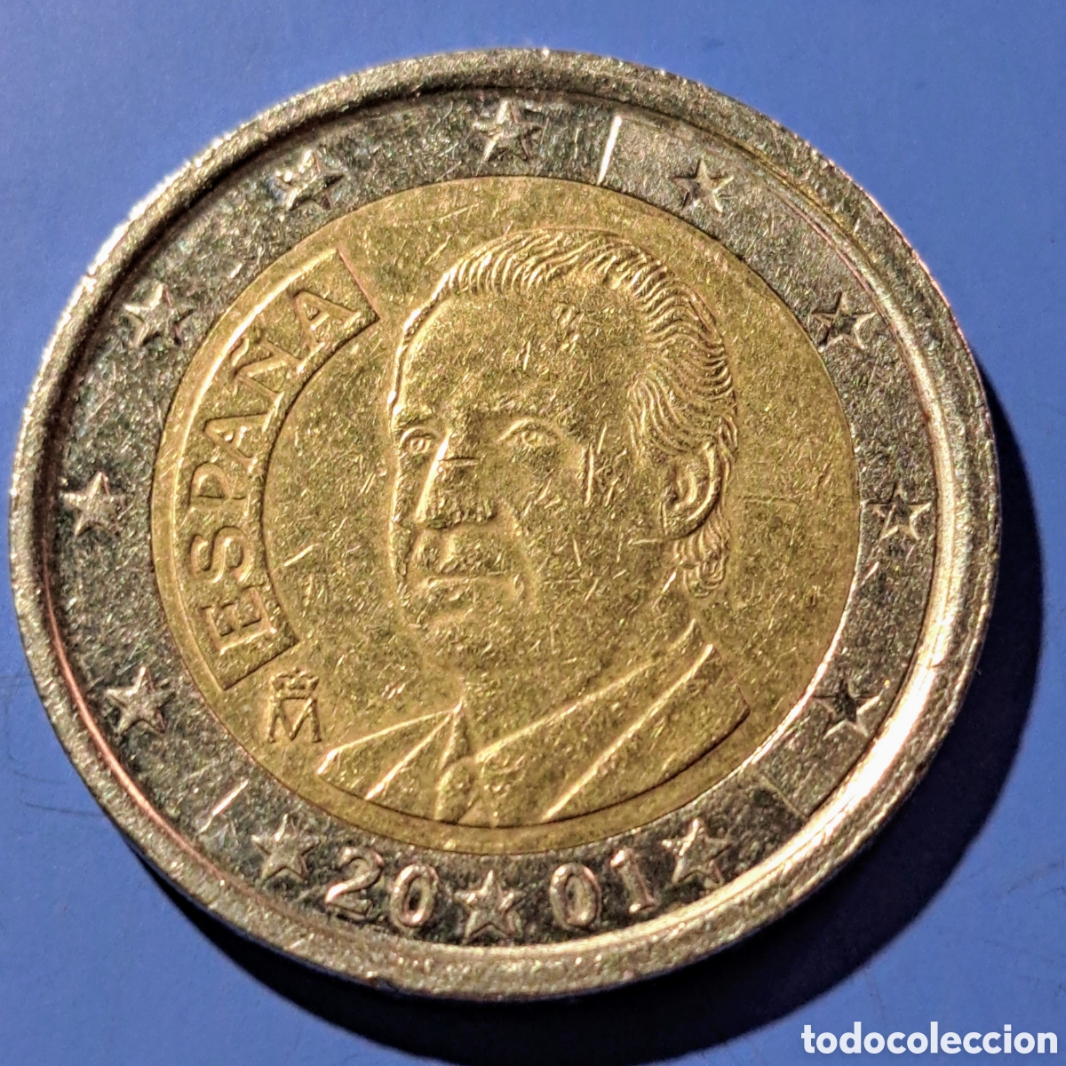 Monedas Juan Carlos I: Vendo moneda de 2&euro; de Espa&ntilde;a 2002 con error. - Foto 6