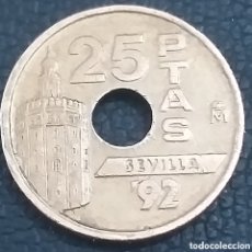 Monedas Juan Carlos I: ESPAÑA 25 PESETAS 1992