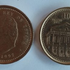 Monedas Juan Carlos I: MONEDAS DE 100 PESETAS JUAN CARLOS I 1997 SC FLOR DE LIS ARRIBA Y ABAJO