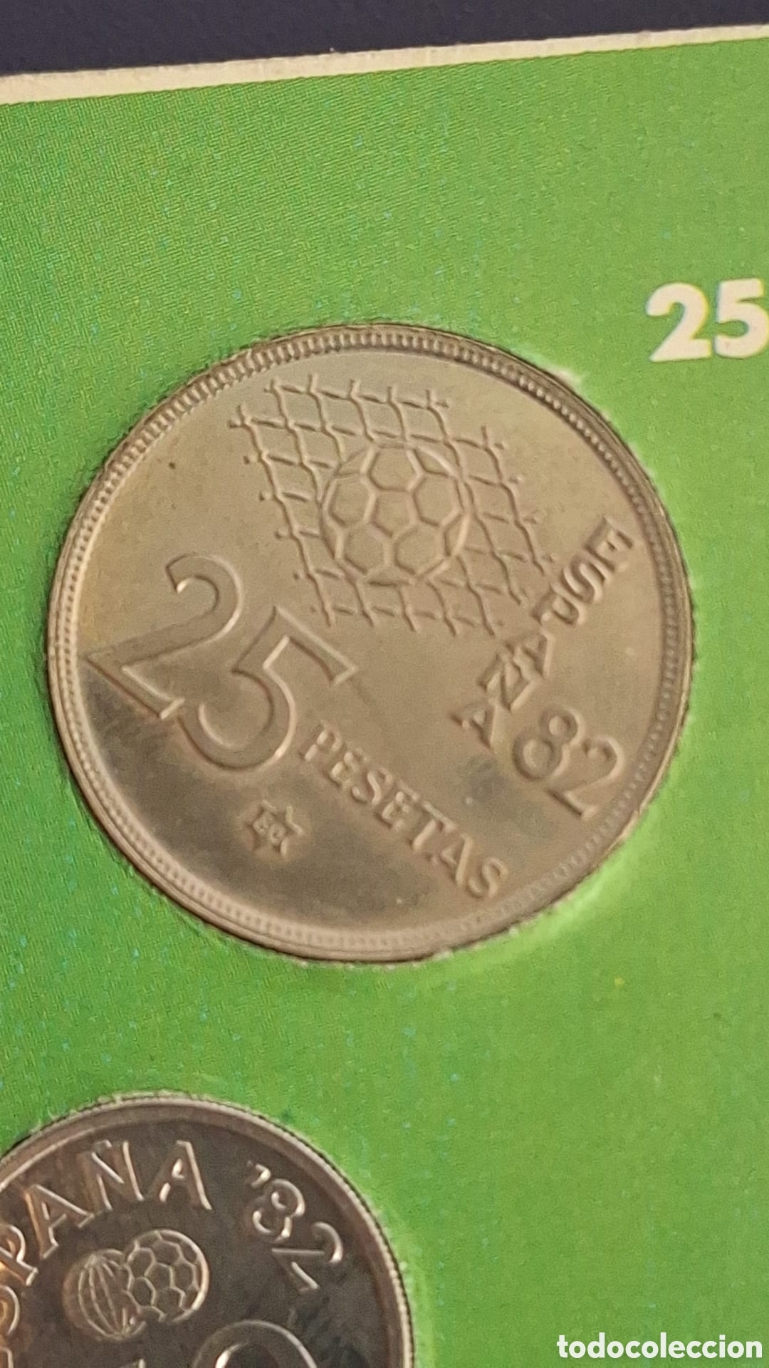 Monedas Juan Carlos I: Cartera 1982 con error del mundial - Foto 10