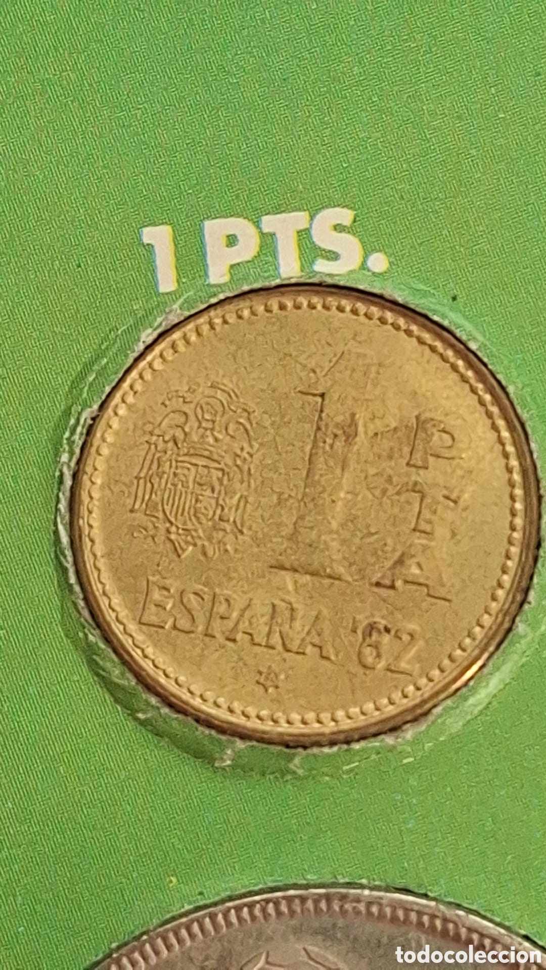 Monedas Juan Carlos I: Cartera 1982 con error del mundial - Foto 12