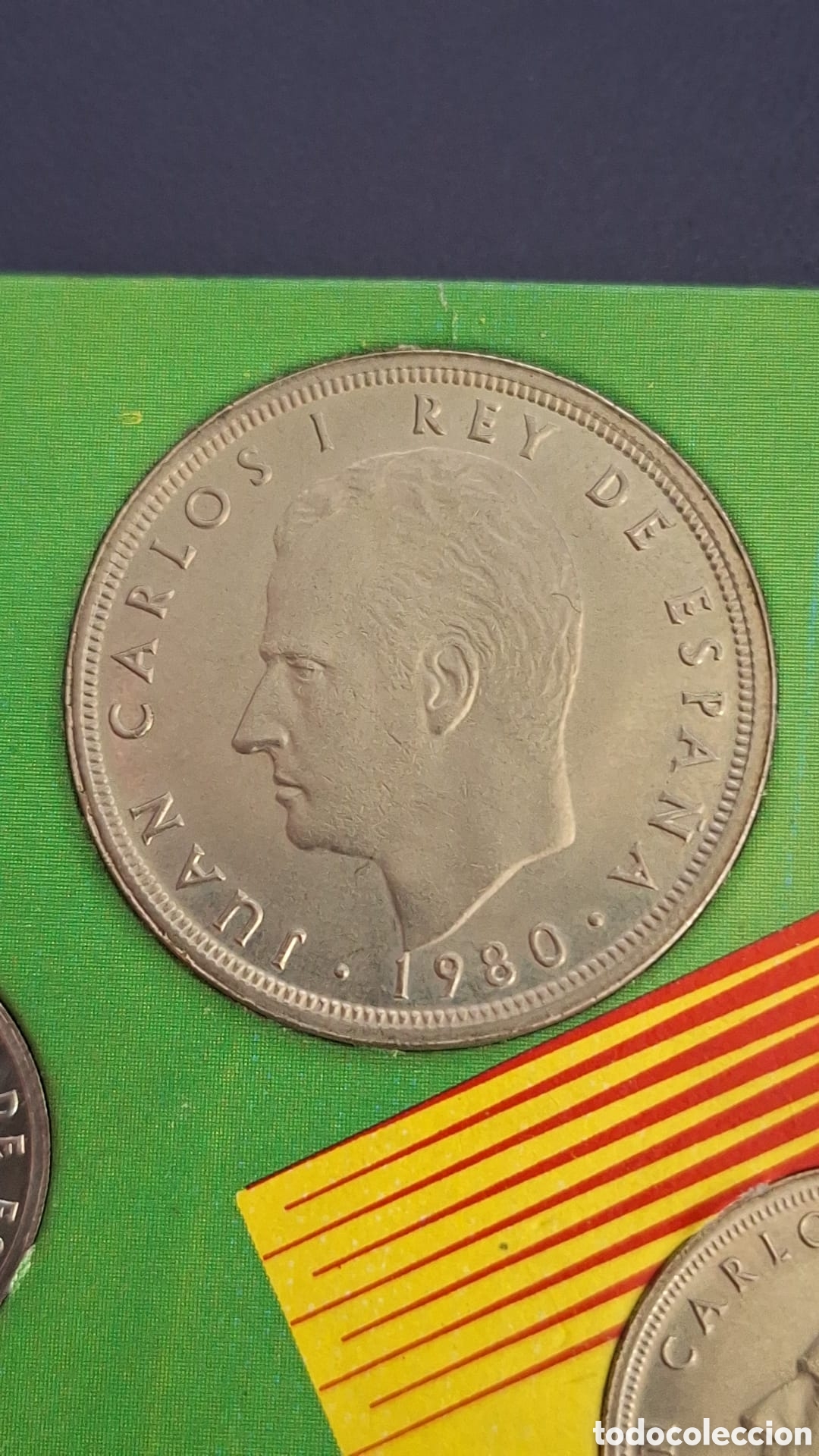 Monedas Juan Carlos I: Cartera 1982 con error del mundial - Foto 15