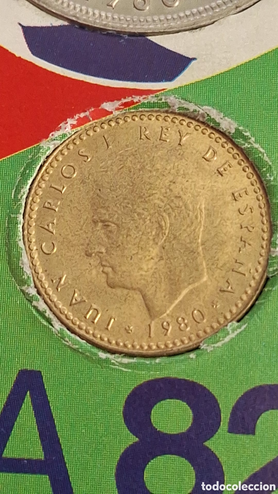 Monedas Juan Carlos I: Cartera 1982 con error del mundial - Foto 18