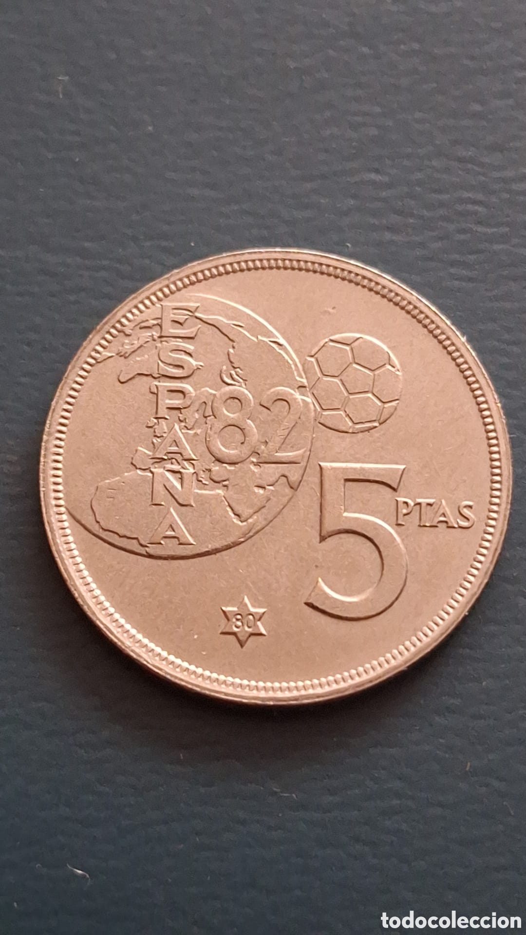 Monedas Juan Carlos I: Cartera 1982 con error del mundial - Foto 21
