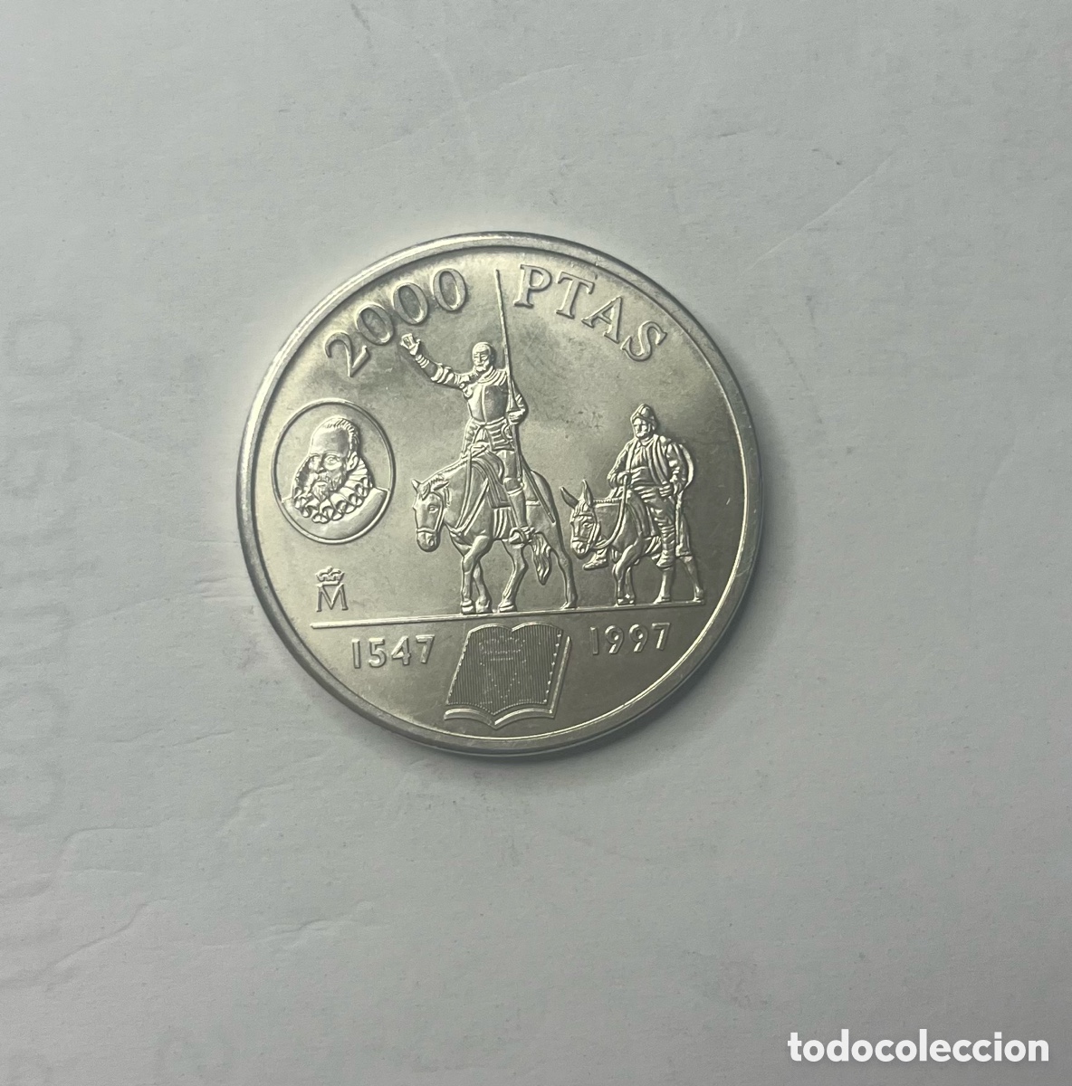 Monedas Juan Carlos I: Moneda de 2000 pesetas de 1997 SC - Foto 2