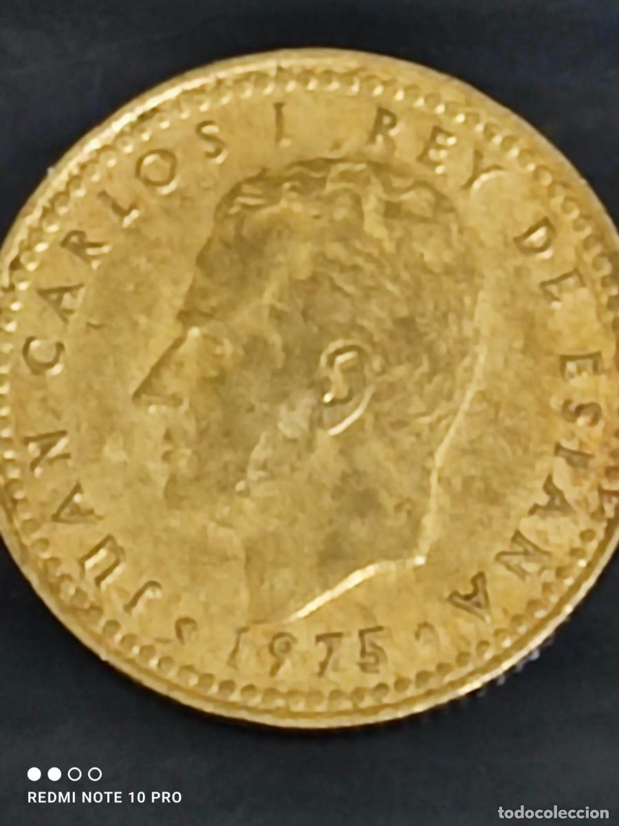 Monedas Juan Carlos I: Moneda 1 PTS.REY 1.975 - Foto 3