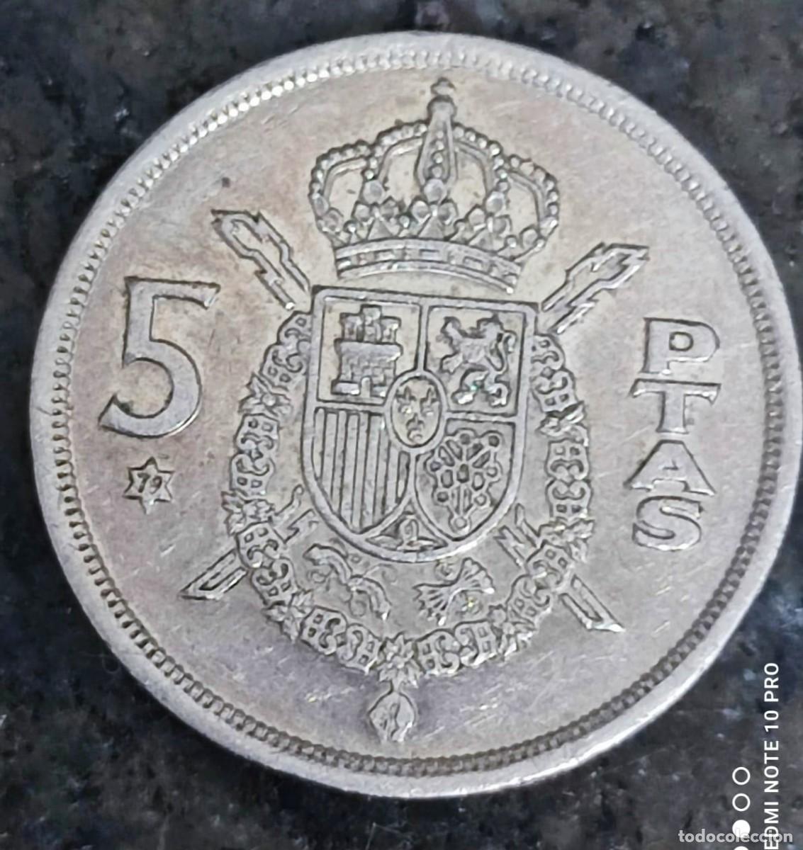 Monedas Juan Carlos I: MONEDA 5 PTS. REY 1.982 - Foto 7