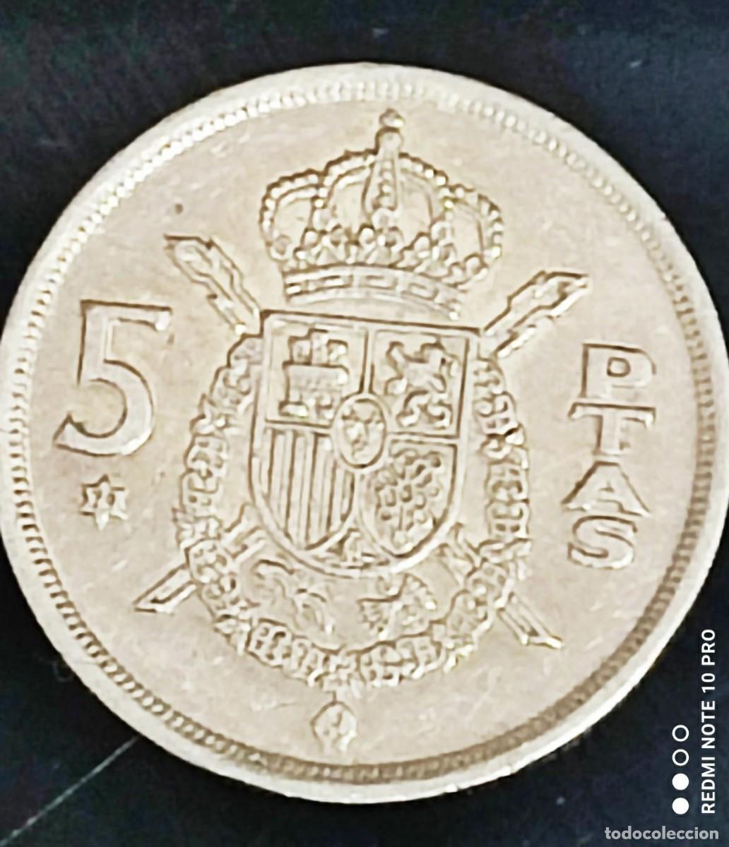 Monedas Juan Carlos I: MONEDA 5 PTS. REY 1.982 - Foto 8