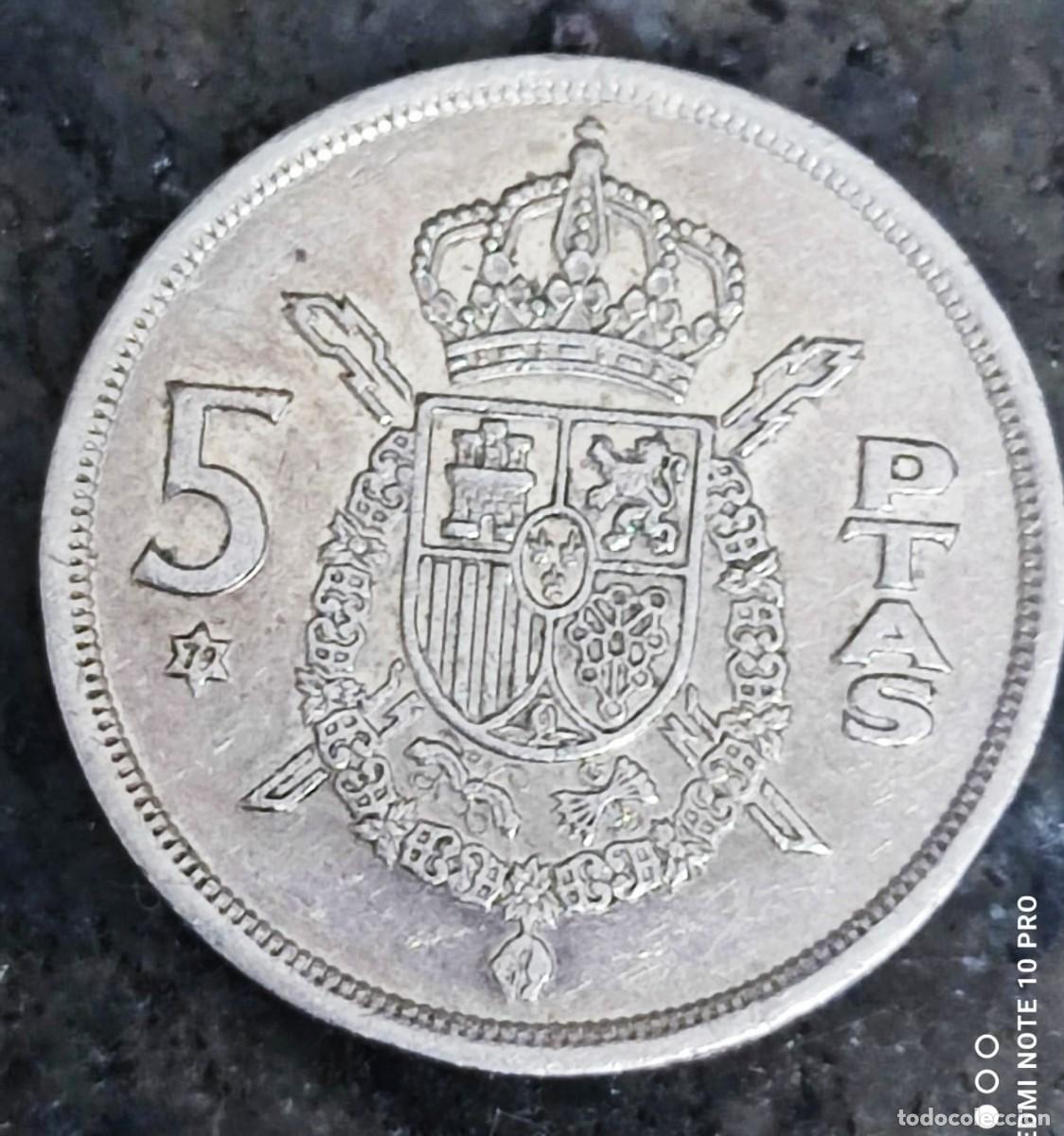 Monedas Juan Carlos I: MONEDA 5 PTS. REY 1.982 - Foto 12