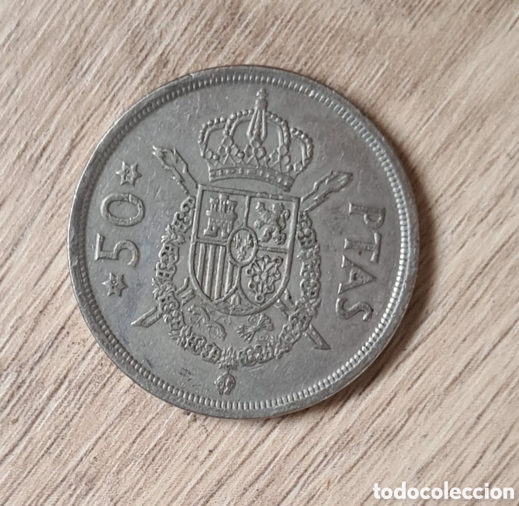 Monedas Juan Carlos I: Moneda de 50 pesetas - Foto 1
