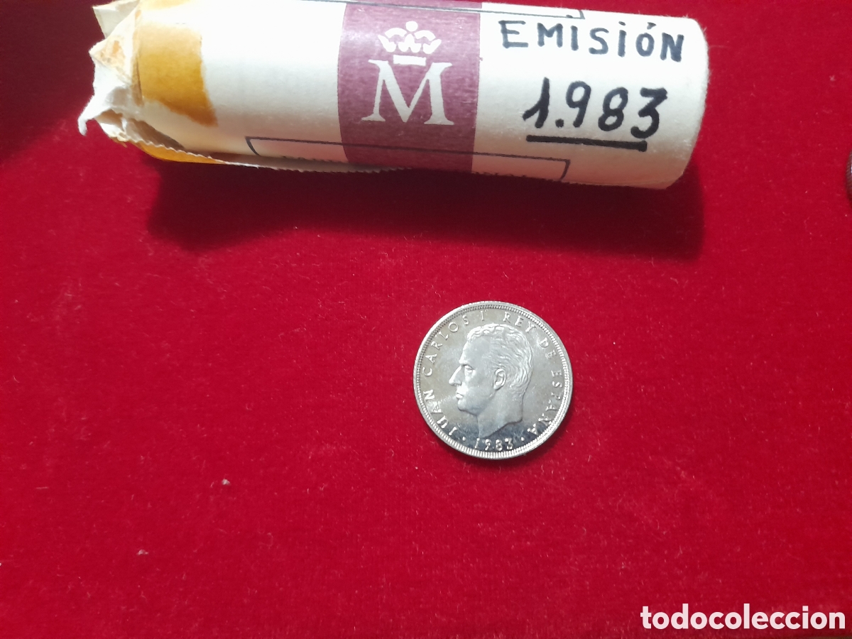 Monedas Juan Carlos I: Moneda 25 pesetas 1983 UNC - Foto 2