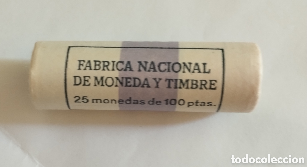 Monedas Juan Carlos I: CARTUCHO DE LA FNMT DE 100 PESETAS JUAN CARLOS I 1994