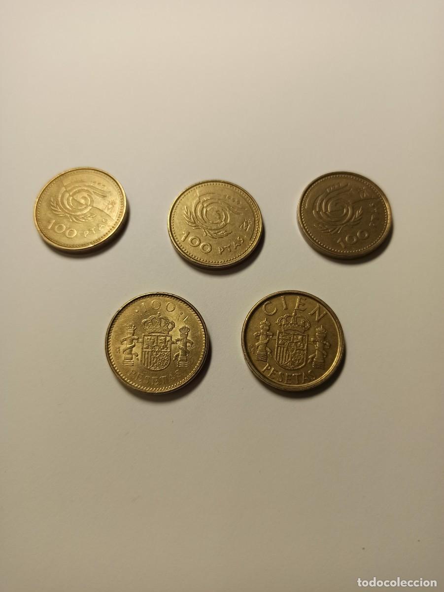 Monedas Juan Carlos I: Lote de monedas espa&ntilde;olas. - Foto 1