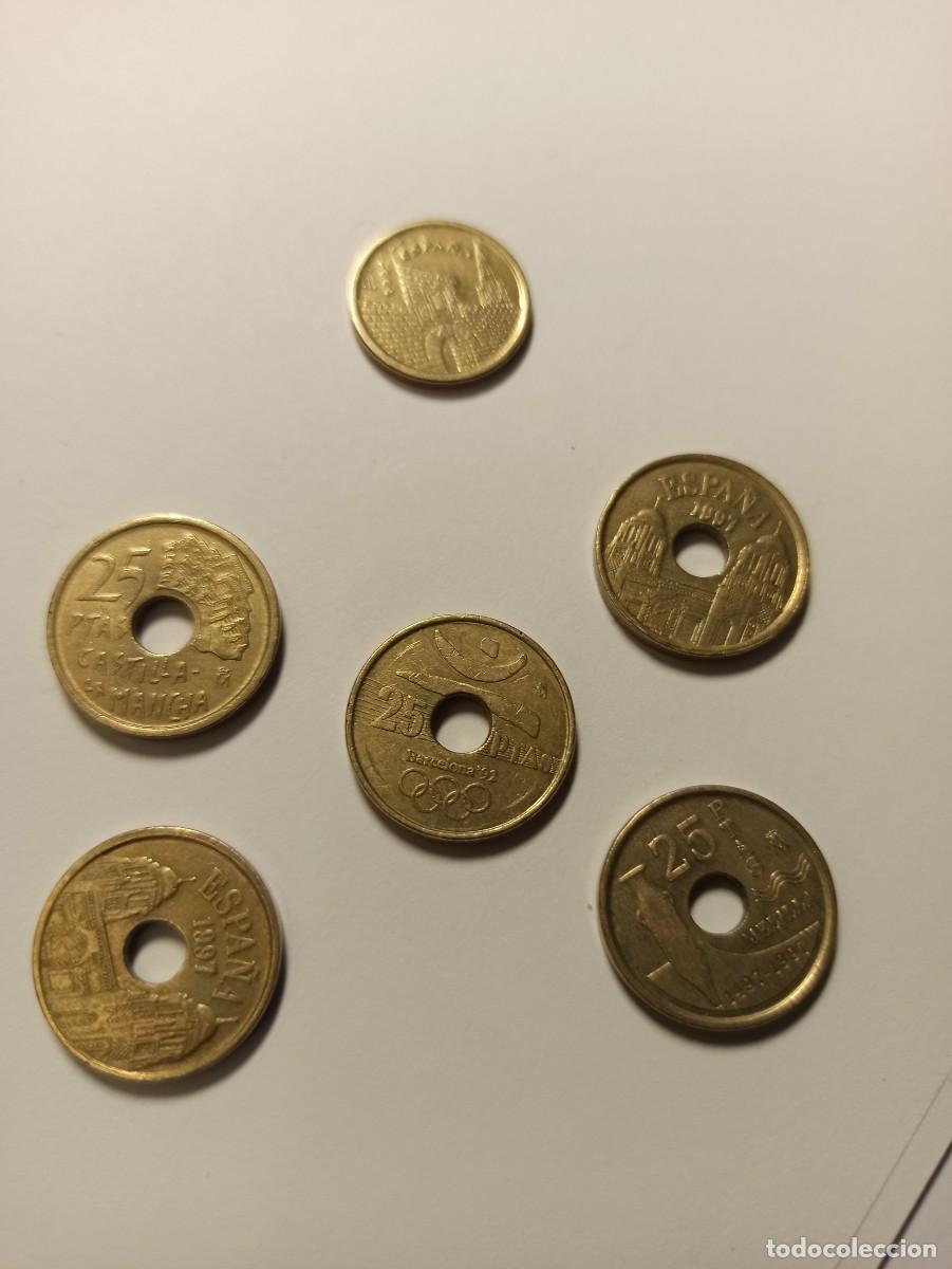 Monedas Juan Carlos I: Lote de monedas espa&ntilde;olas. - Foto 1