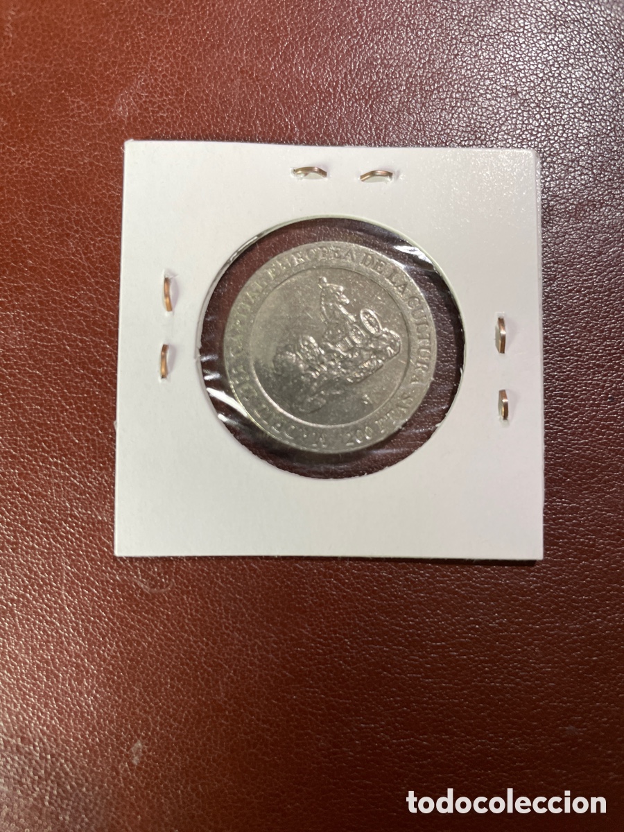 Monedas Juan Carlos I: Moneda 200 pts a&ntilde;o 1991 - Foto 2