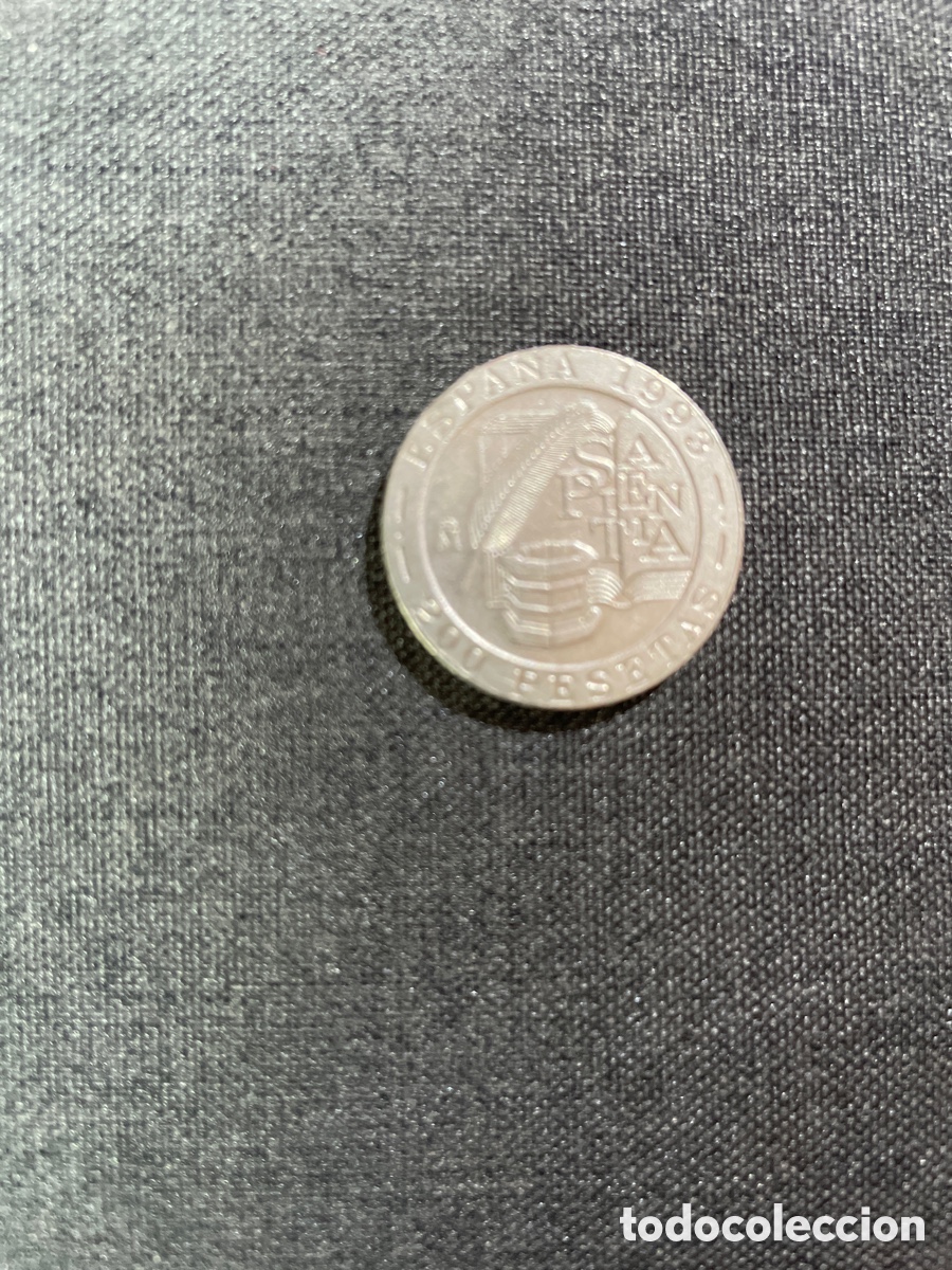 Monedas Juan Carlos I: Moneda 200 ptas 1993 JCI - Foto 2