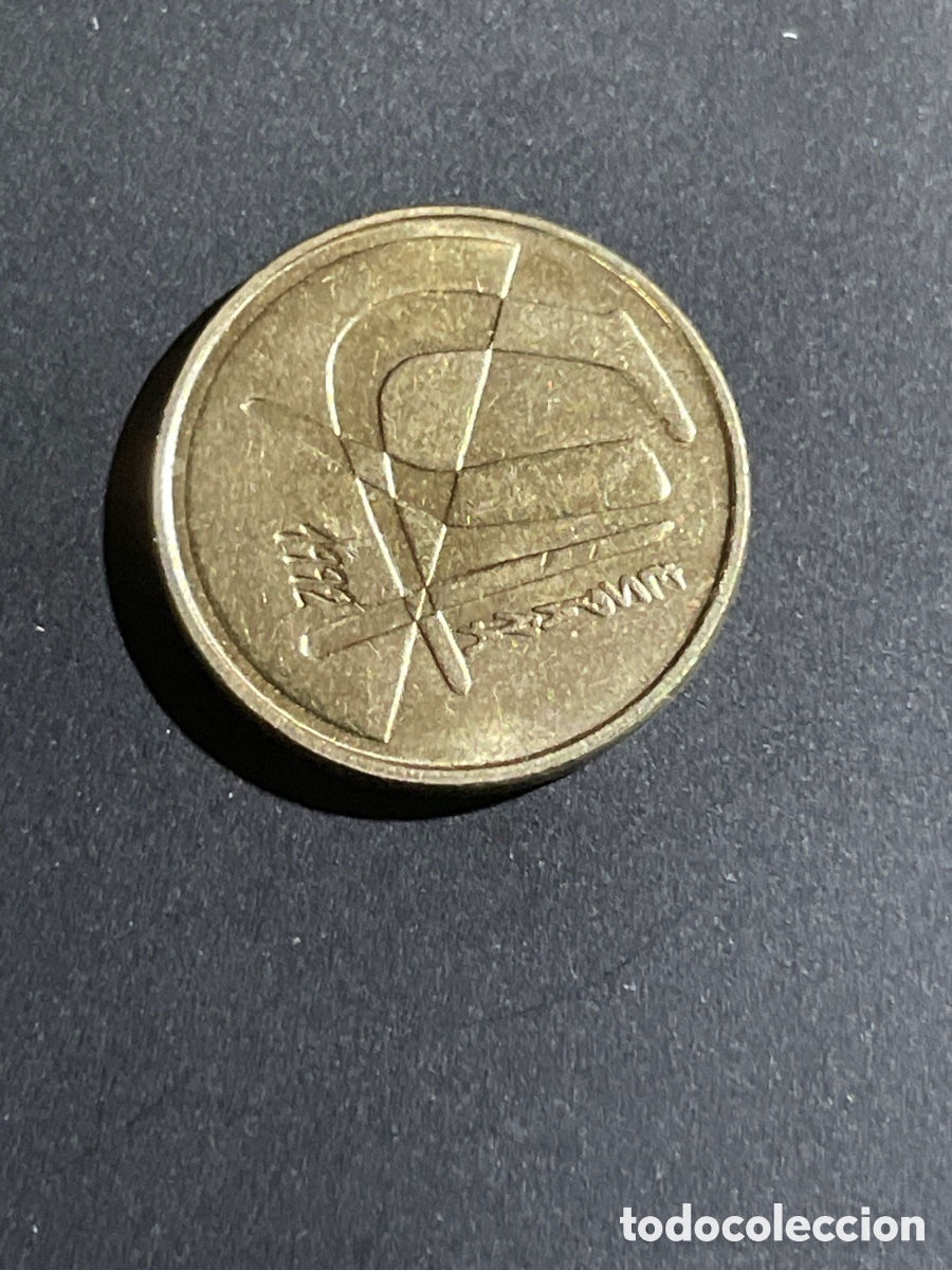 Monedas Juan Carlos I: Moneda 5 pts a&ntilde;o 1992 - Foto 1