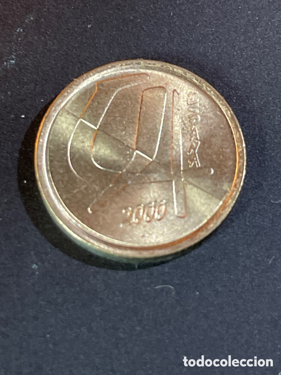 Monedas Juan Carlos I: Moneda 5 pts a&ntilde;o 2000 - Foto 2