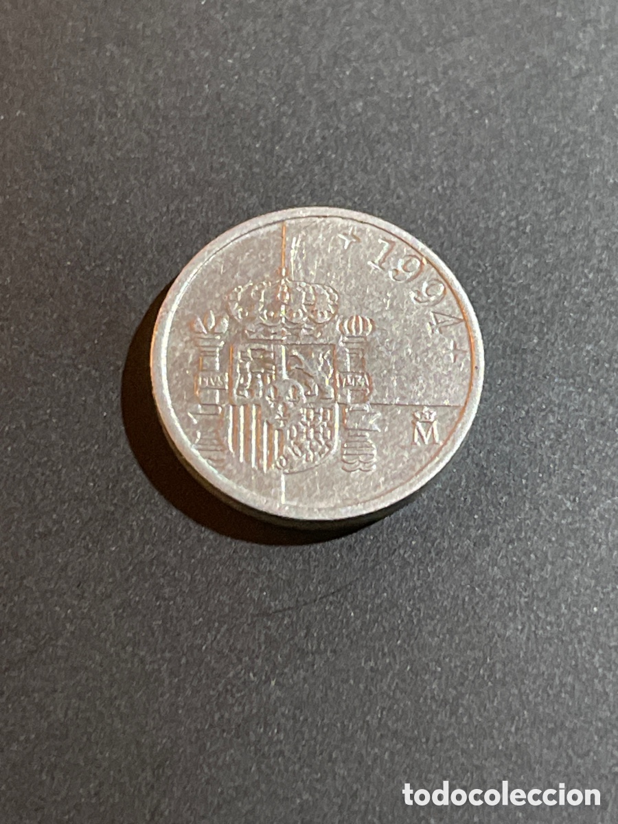 Monedas Juan Carlos I: Moneda 1 pts a&ntilde;o 1994 - Foto 2