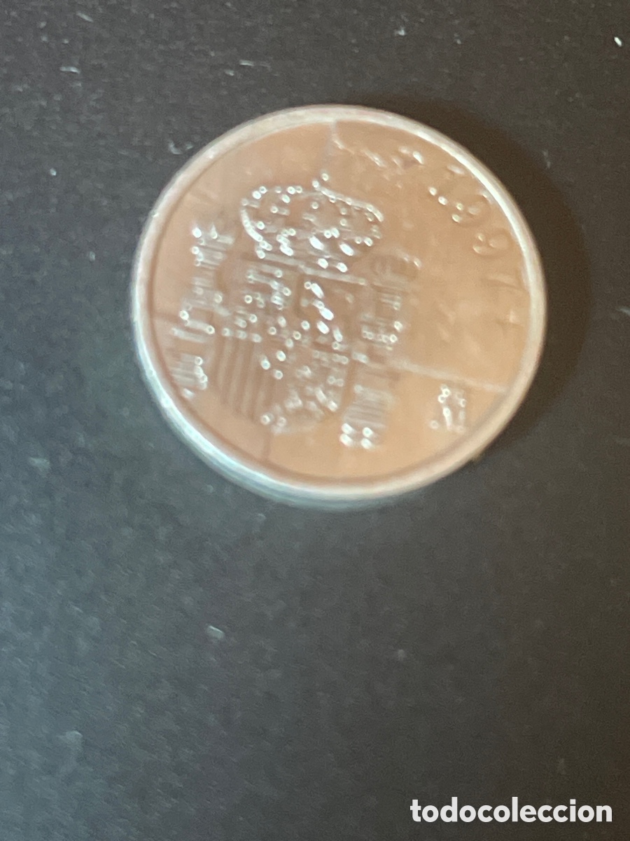 Monedas Juan Carlos I: Moneda 1 pts a&ntilde;o 1997 - Foto 2