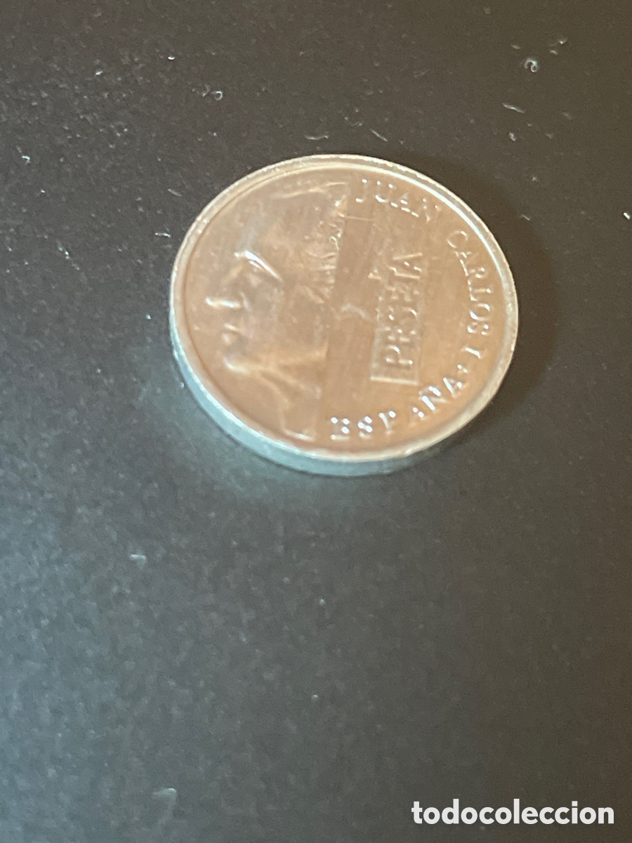 Monedas Juan Carlos I: Moneda 1 pts a&ntilde;o 1997 - Foto 1