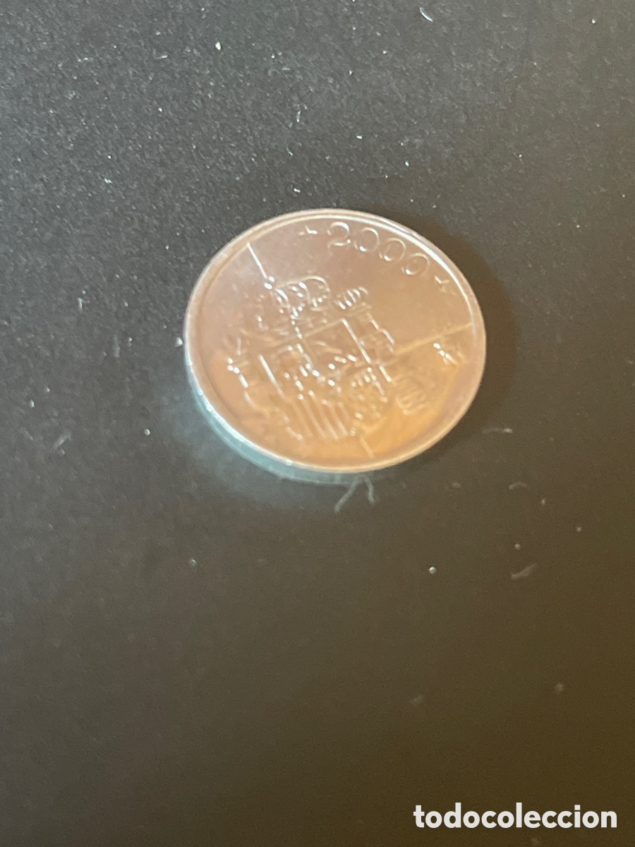 Monedas Juan Carlos I: Moneda 1 pts a&ntilde;o 2000 - Foto 2