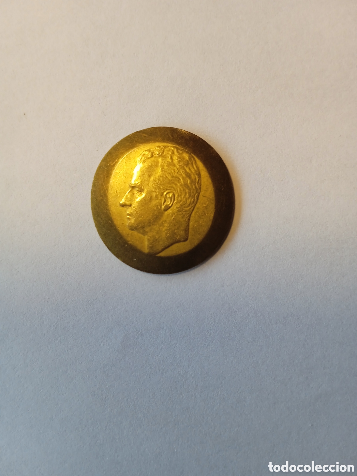 Monedas Juan Carlos I: Moneda con defecto de 1 peseta - Foto 1