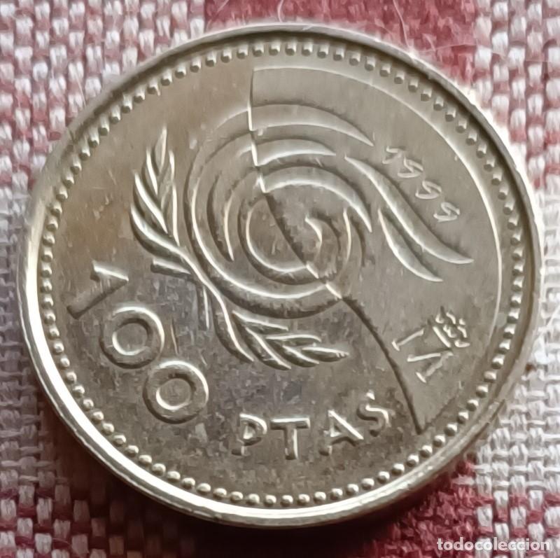 Monedas Juan Carlos I: Moneda de 100 pesetas de 1999 - Foto 2