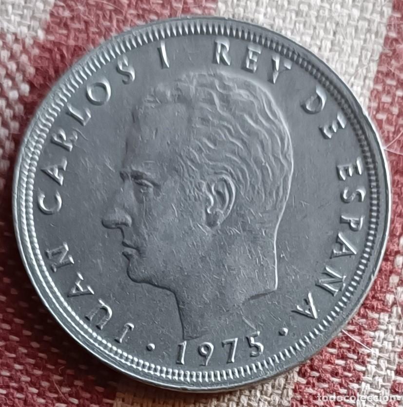 Monedas Juan Carlos I: Moneda de 50 pesetas de 1975 - Foto 1